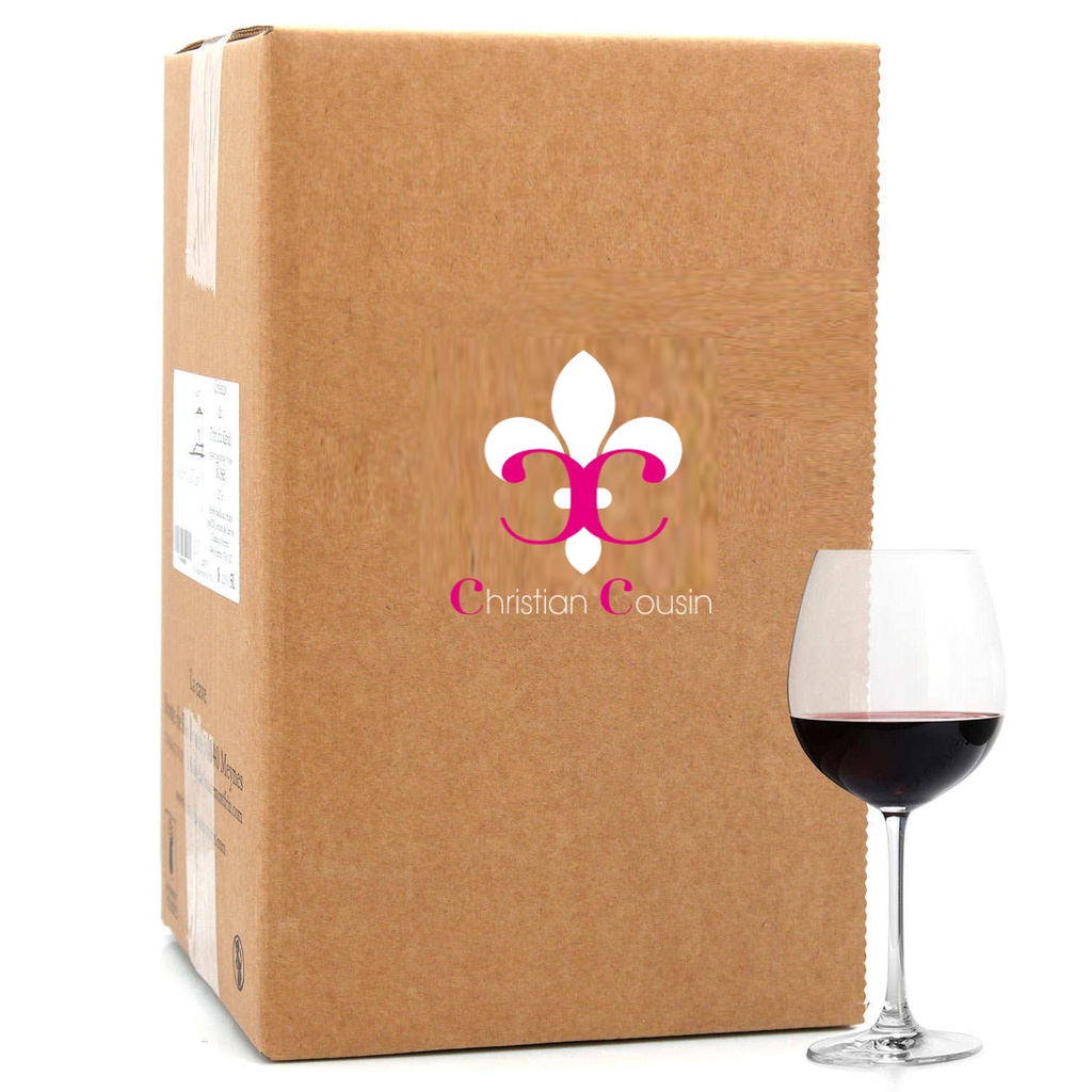 BIB 5L - Rouge - Domaine Fiervaux - Saumur